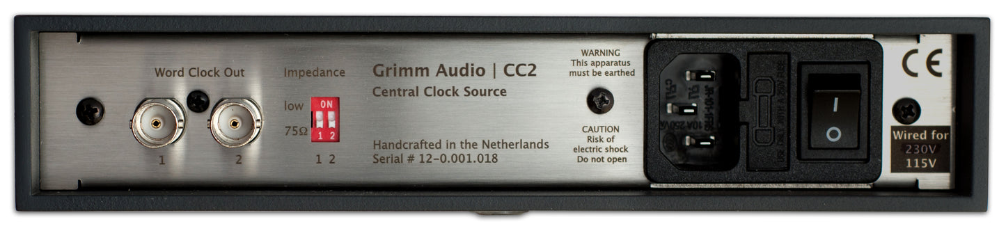 CC2 Master Clock Stand Alone